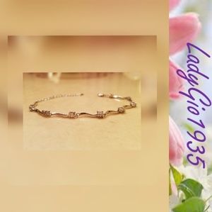 Silver Crystal Bracelet